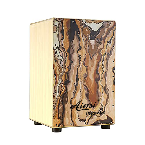 Colour Wood Hand Cajon Box Dru - Musical Instrument Box 评论和价格