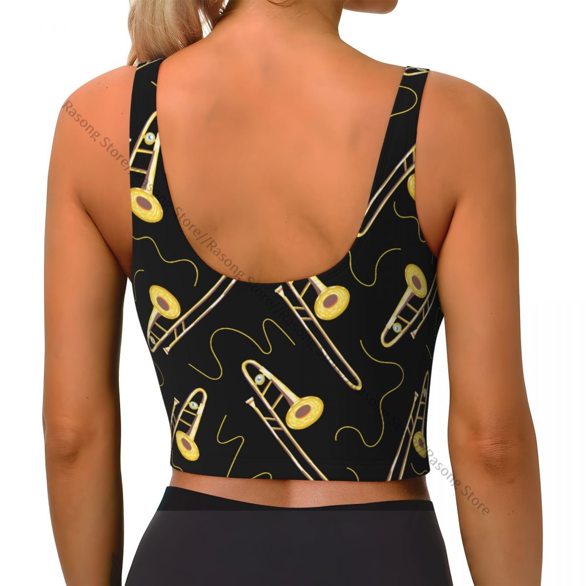 Women Sexy Sports Vest Wind Mu - Musical Instrument All 评论和价格