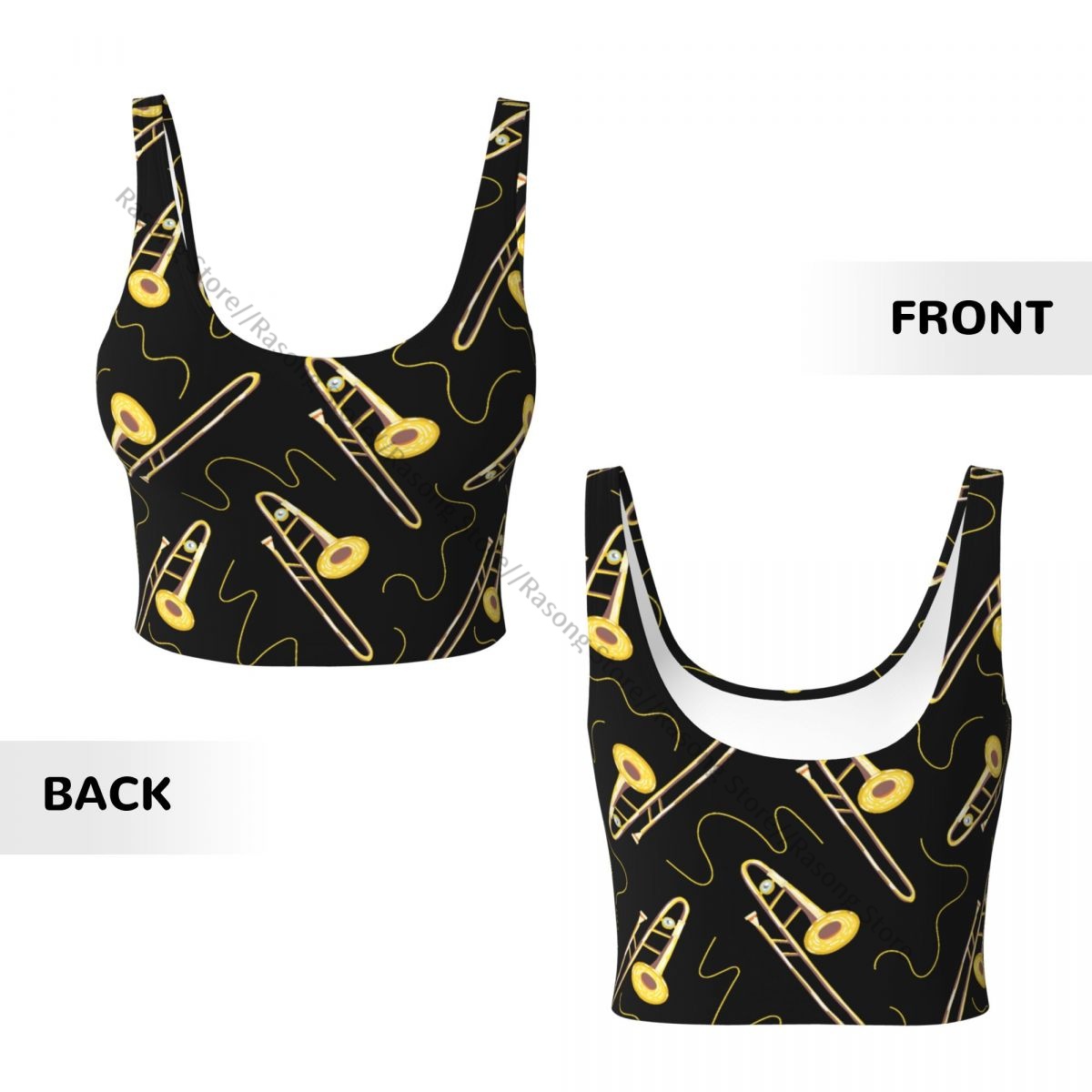 Women Sexy Sports Vest Wind Mu - Musical Instrument All 评论和价格